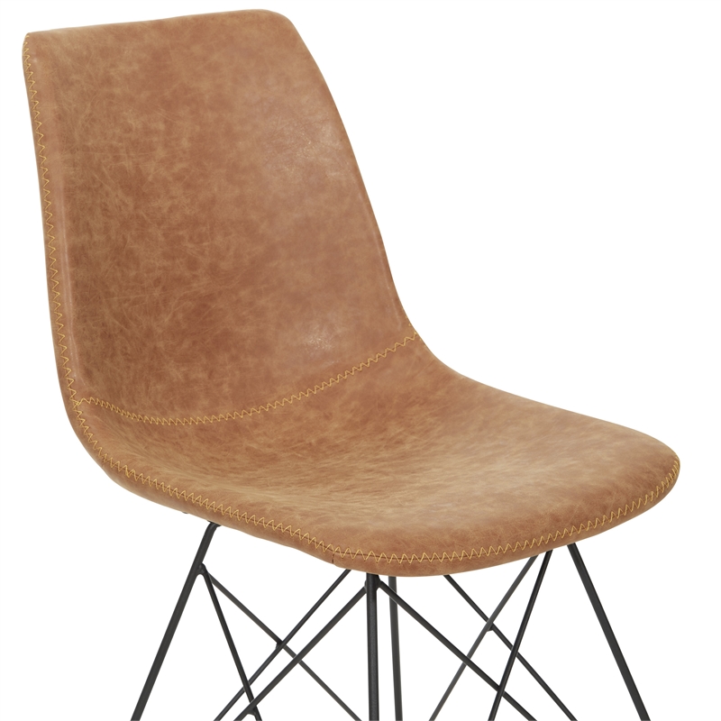 Trenton Chair 4/CTN in Sand Faux Leather