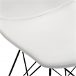 Trenton Chair 4/CTN in White Faux Leather
