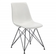 Trenton Chair 4/CTN in White Faux Leather