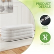 Clifford Storage Bench in Ivory Sherpa Fabric