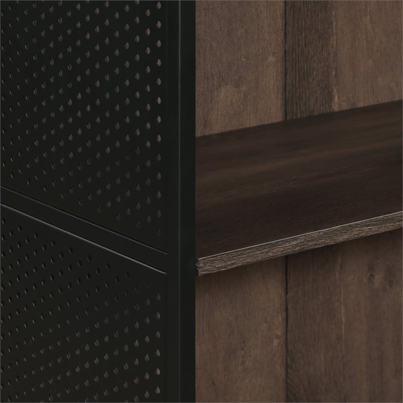 Ace 2 Shelf Bookcase in Engineered Wood Ozark Ash Finish