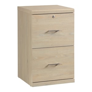 Alpine 2-Drawer Vertical File  in Engineered Wood Norwegian Alder Finish
