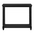 Elise Foyer Table in Engineered Wood Black Finish