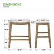 Saddle Stool 24