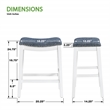 Saddle Stool 24