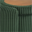 Sable Storage Ottoman with Mango wood Flip Top and Green Fabric
