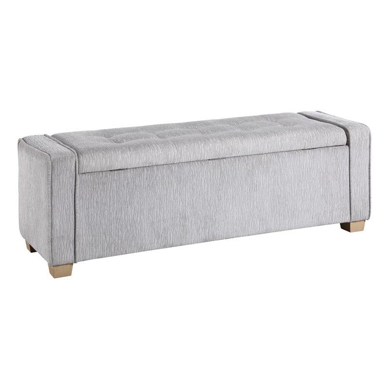 Bethwin Storage Bench with Sterling Sands Fabric
