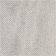 Naomi Storage Ottoman in Cream Fabric with Natural Round Wood Feet