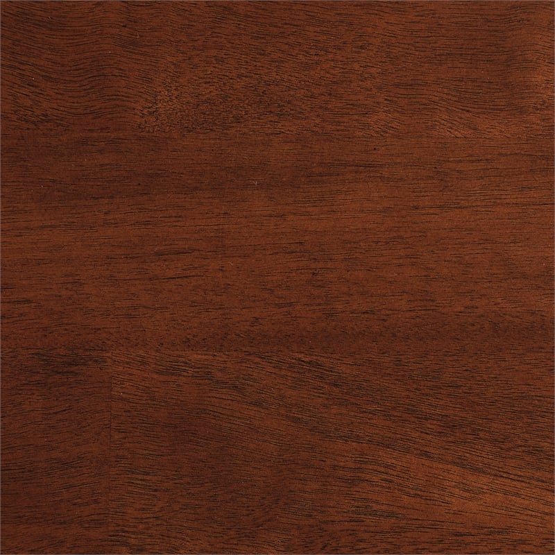 Carlson 5-PC Counter Height Dining Set  Blue Vinyl Fabric and Walnut Wood Finish