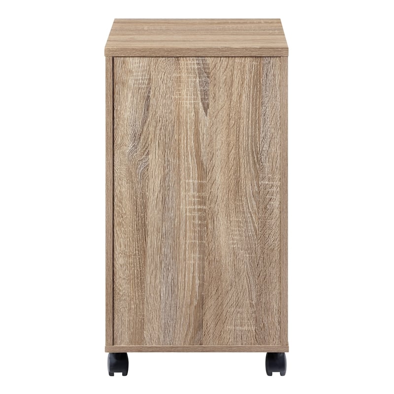 Ace 3 Drawer Mobile File Engineered Wood in River Oak Finish