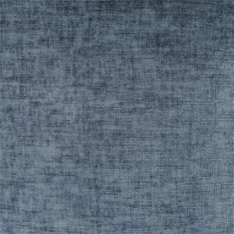 Bella Swivel Barrel Chair in Blue Denim Fabric