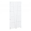 Bayfront 5-Self Folding Bookcase in Willow White Wood Finish