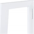 Bayfront 5-Self Folding Bookcase in Willow White Wood Finish