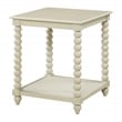 Elise End Table wood  in Whitewash Finish