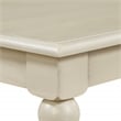 Elise End Table wood  in Whitewash Finish
