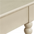 Elise End Table wood  in Whitewash Finish