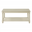 Elise Coffee Table Wood in Whitewash Finish