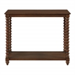 Elise Foyer Table Wood in Dark Walnut Finish
