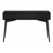 Copenhagen Console Table in Engineered Wood Black Finish
