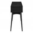 Copenhagen Console Table in Engineered Wood Black Finish