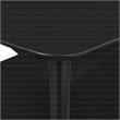 Copenhagen Accent Table in Engineered Wood Black Finish
