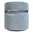 Devin Swivel Chair in Sky Blue Fabric by OSP Home Furnishings