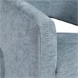 Devin Swivel Chair in Sky Blue Fabric by OSP Home Furnishings