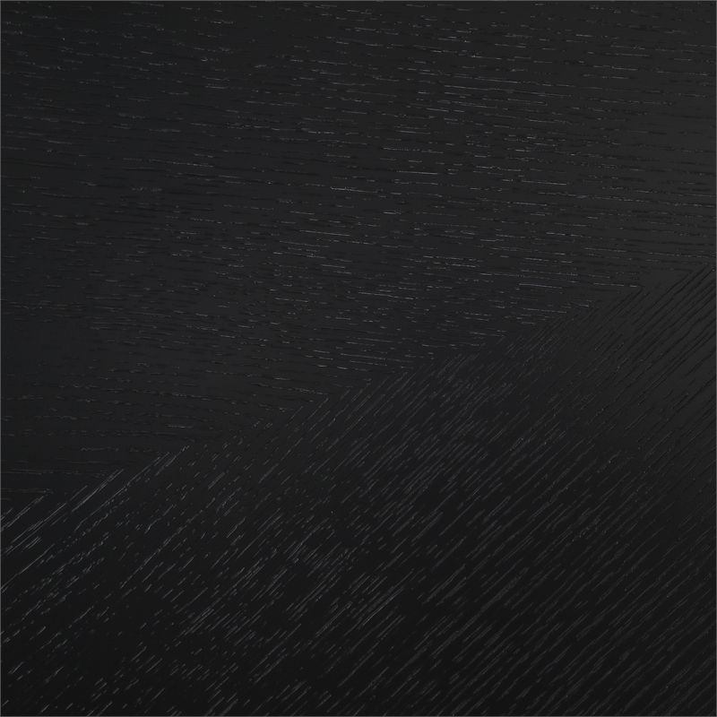 Jada Dining Chair 2-Pack in Linen Fabric with Black Finish Wood