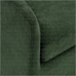 Parker Swivel Tub Chair In Green Fabric