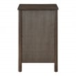 Wembley Assembled 2-Drawer File Cabinet Engineered Wood Burnt Ash Finish