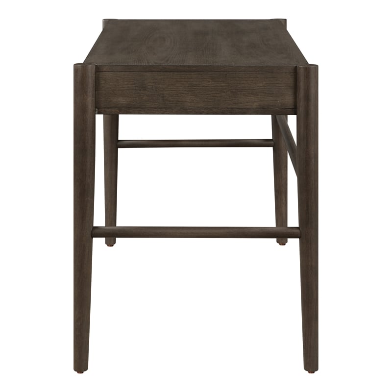 Wembley 54 Writing Desk Engineered Wood in Burnt Ash Finish