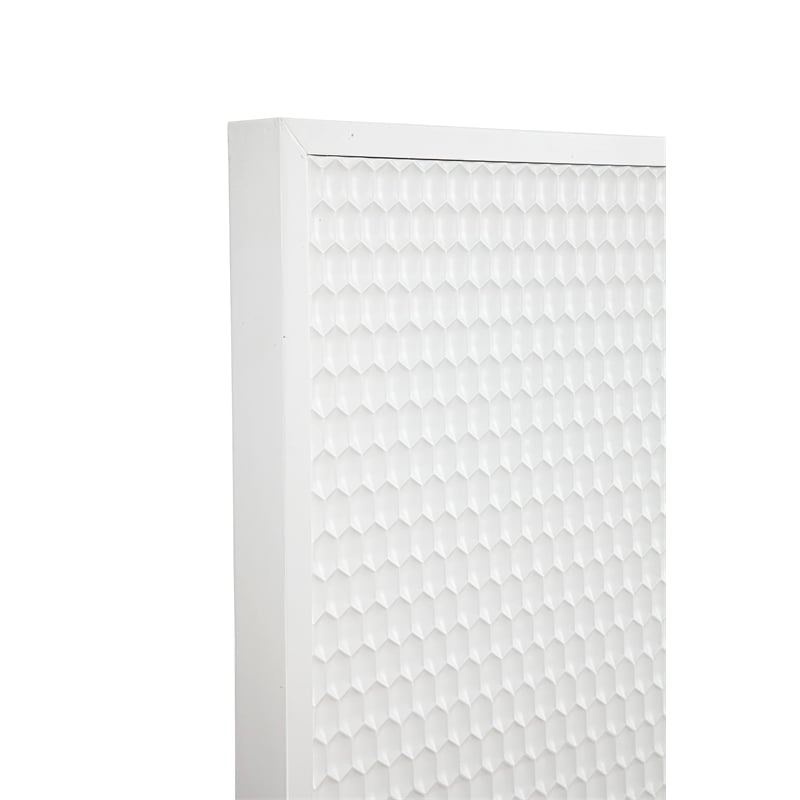 Origins by Alpine Classic Wood Mirror in Natural Gray