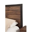 Origins by Alpine Weston Queen Wood Bed in Rustic Pine
