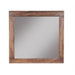 Origins by Alpine Weston Wood Mirror in Rustic Pine (Brown)