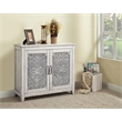 Origins by Alpine Aria Small Wood Accent Chest in Weathered Light Gray