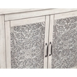 Origins by Alpine Aria Small Wood Accent Chest in Weathered Light Gray