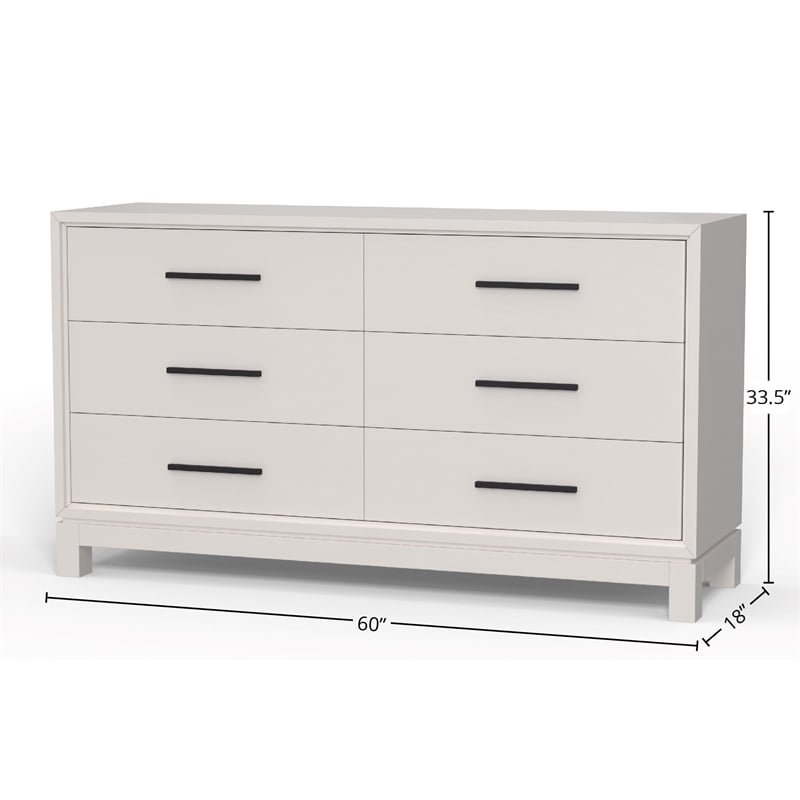 Origins by Alpine Trinidad 5 Drawer Multifunction Chest in Toffee (Brown)
