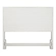 Origins by Alpine White Pearl Queen Wood Headboard in White