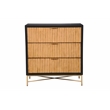 Origins by Alpine Larsen 3 Drawer Small Chest in Black