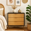 Origins by Alpine Larsen 3 Drawer Small Chest in Black
