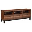 Origins by Alpine Weston TV Console in Rustic Pine (Brown)
