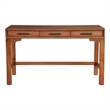 Origins by Alpine Nova Large Wood Desk in Honey Maple (Brown)