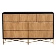 Origins by Alpine Larsen 7 Drawer Dresser in Black