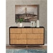 Origins by Alpine Larsen 7 Drawer Dresser in Black
