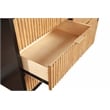 Origins by Alpine Larsen 7 Drawer Dresser in Black