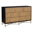 Origins by Alpine Larsen 7 Drawer Dresser in Black