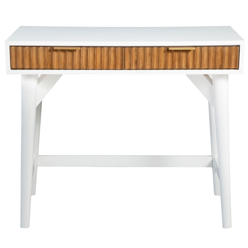 Origins by Alpine Larsen Mini Desk in White
