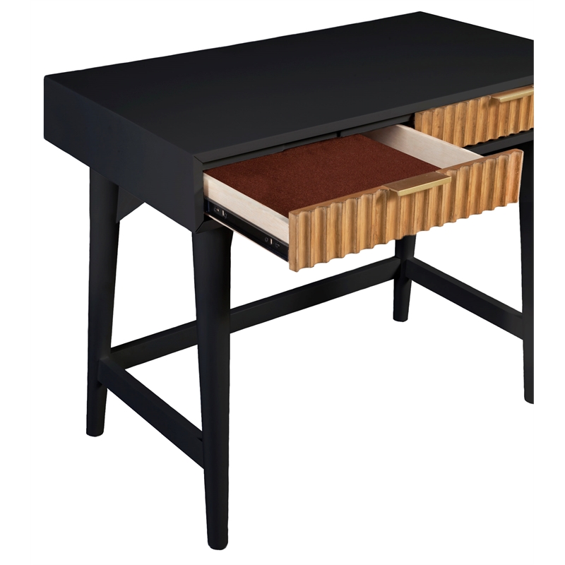 Origins by Alpine Larsen Mini Desk in Black