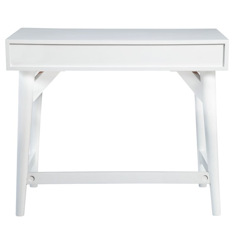 Origins by Alpine Larsen Large Desk in White