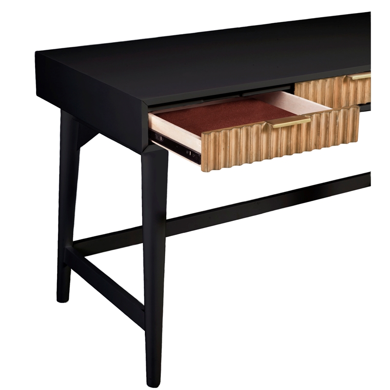 Origins by Alpine Larsen Large Desk in Black